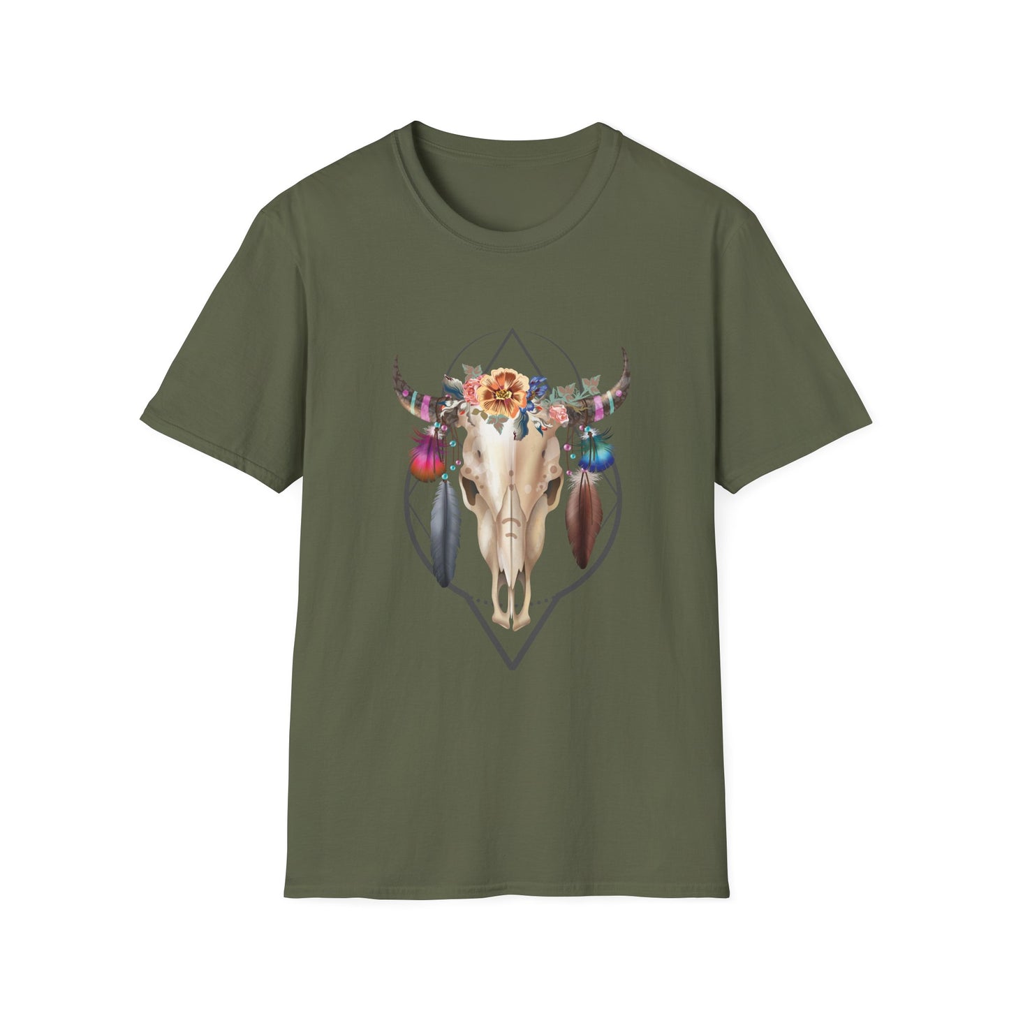 Flower Skull T-Shirt
