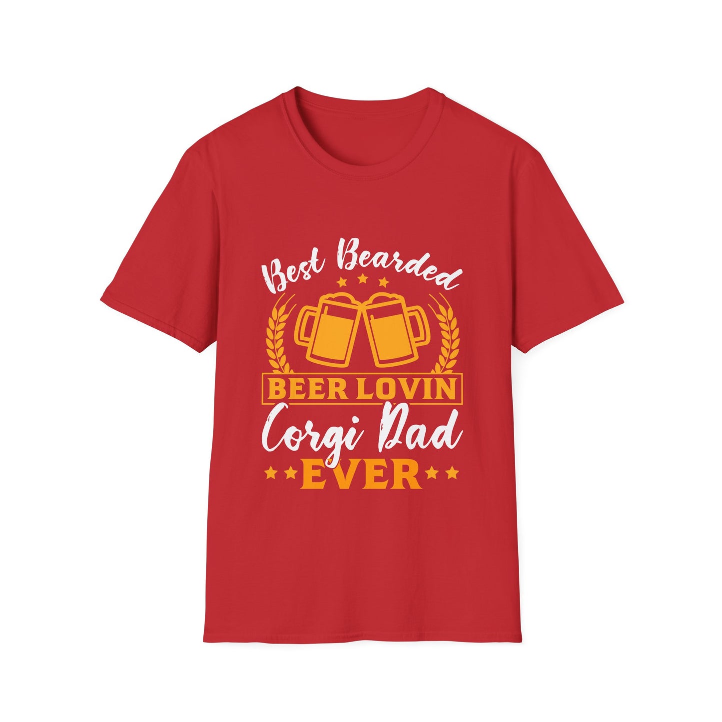 Bearded Corgi Dad T-Shirt