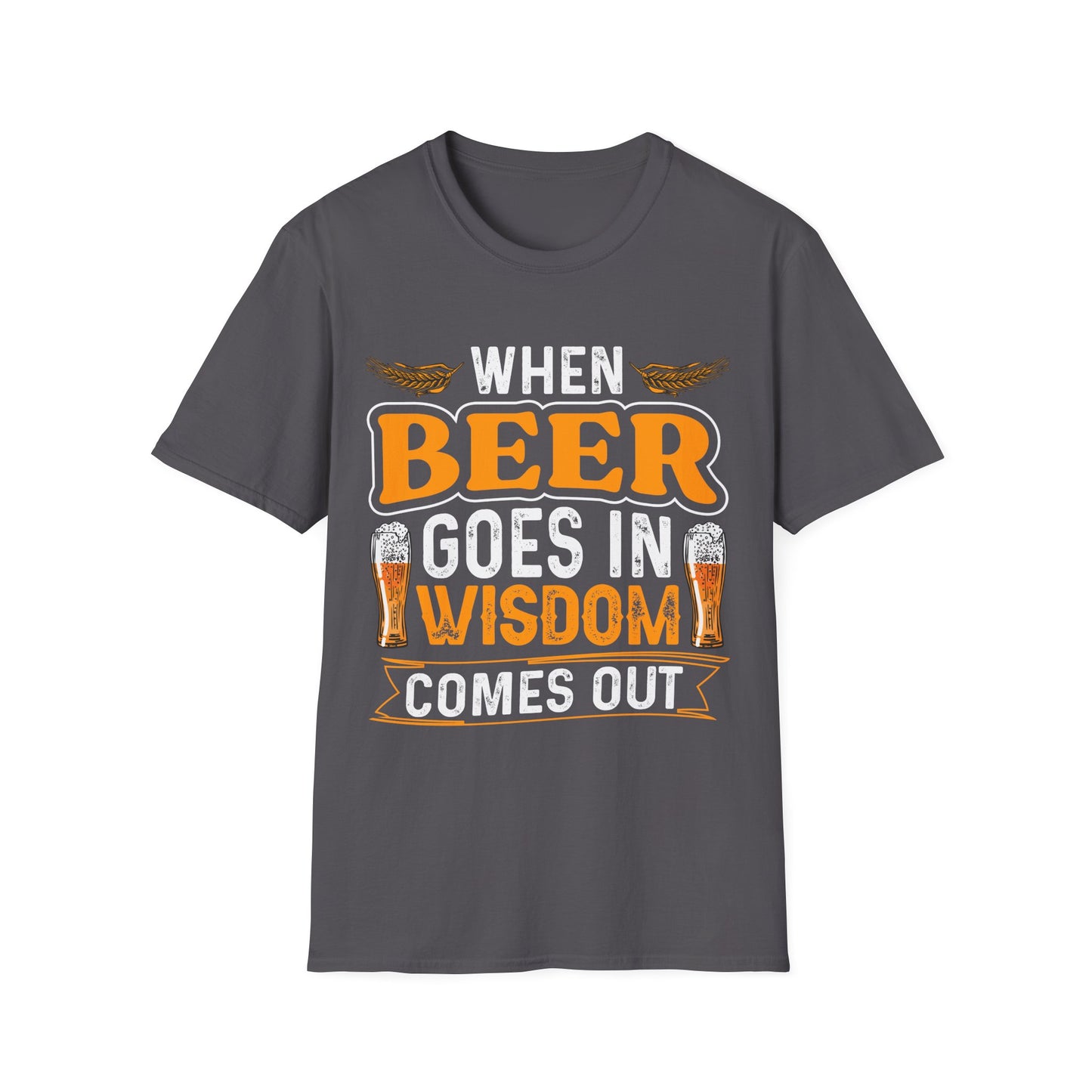 Beer Wisdom Unisex T-Shirt
