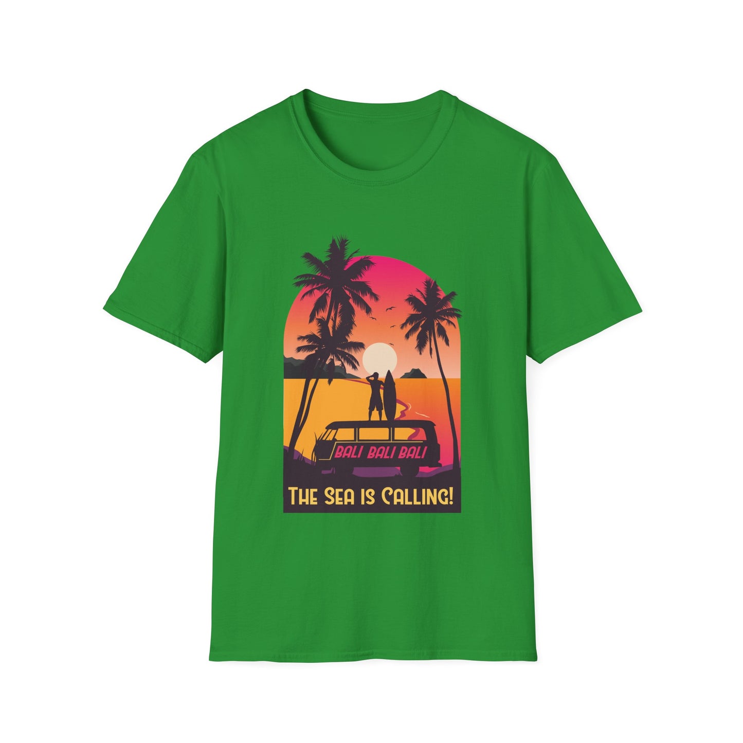 T-Shirt Bali the Sea is Calling Unisex Softstyle