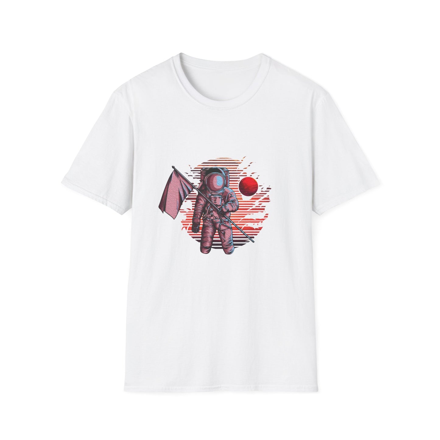Moon Planting Flags T-Shirt