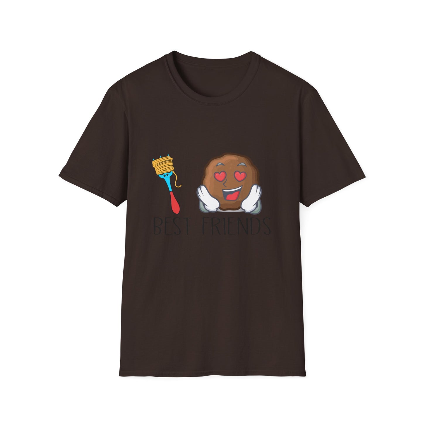 Foodie T-Shirt - Spaghetti & Meatballs Design
