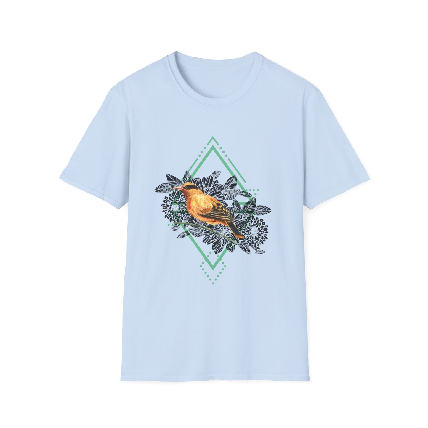 Birdwatcher T-Shirt - On The Perch Design