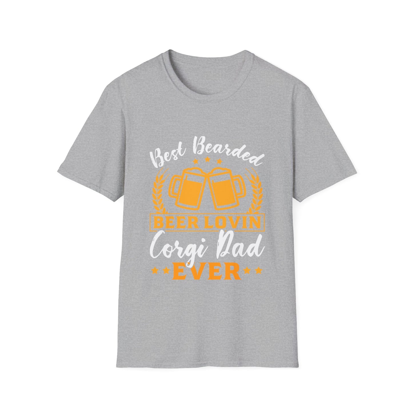Bearded Corgi Dad T-Shirt