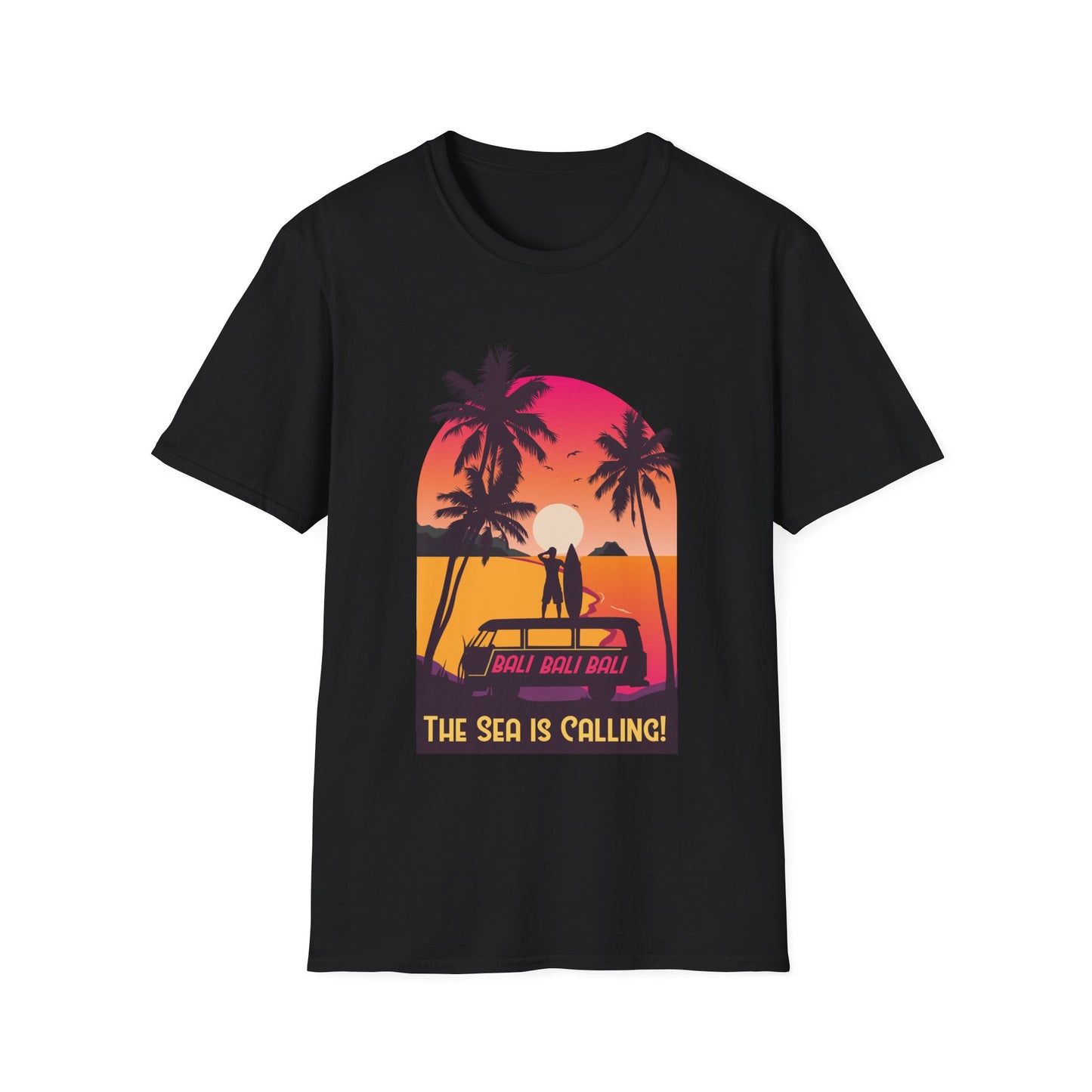 T-Shirt Bali the Sea is Calling Unisex Softstyle