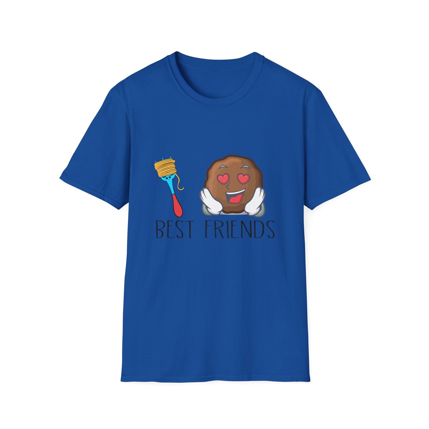Foodie T-Shirt - Spaghetti & Meatballs Design