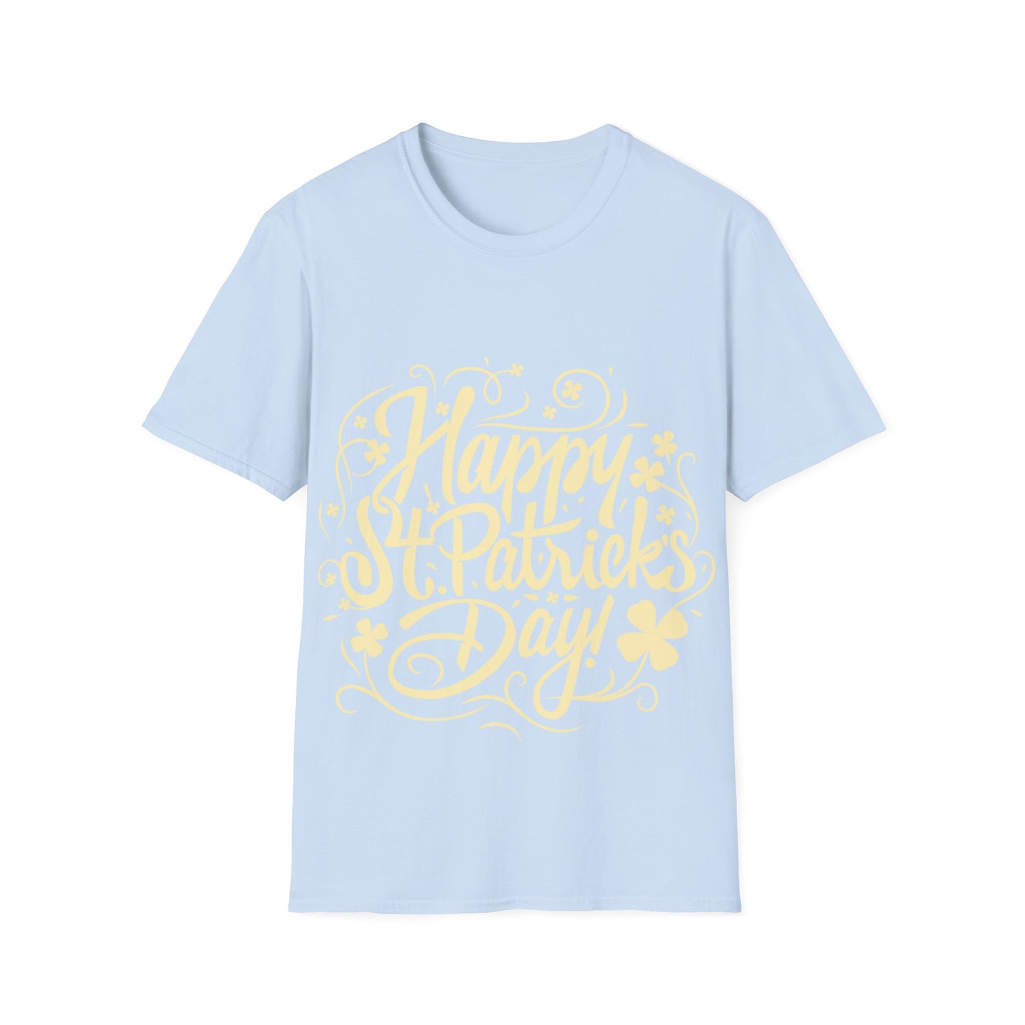 St Patricks Day T-Shirt - Happy and Festive Unisex Softstyle