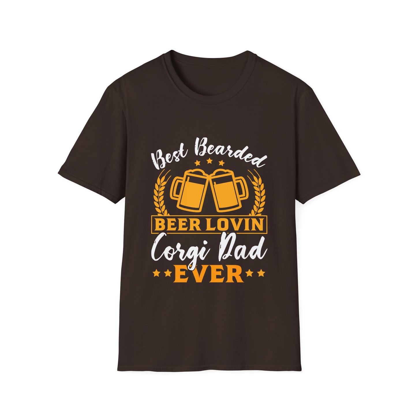 Bearded Corgi Dad T-Shirt