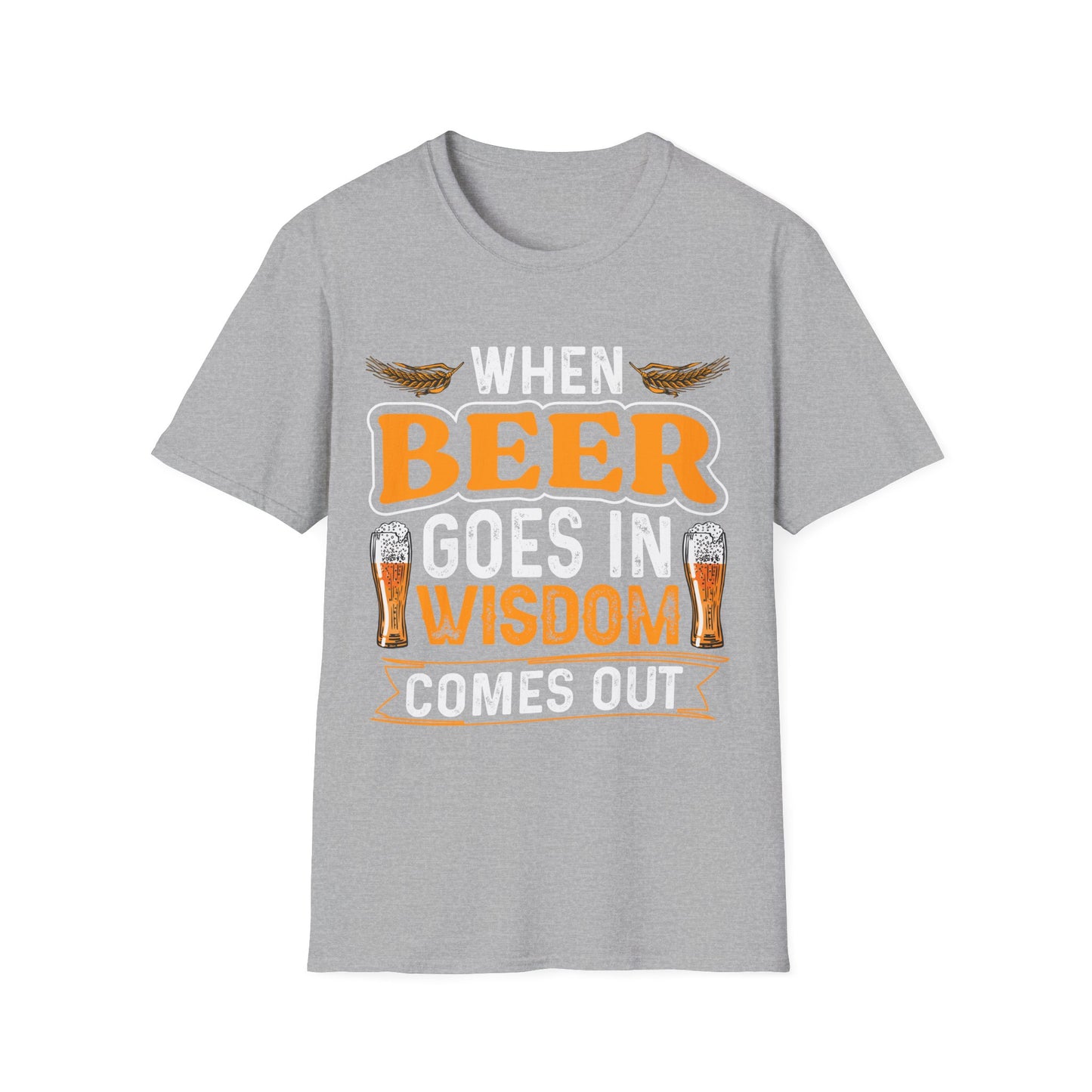 Beer Wisdom Unisex T-Shirt