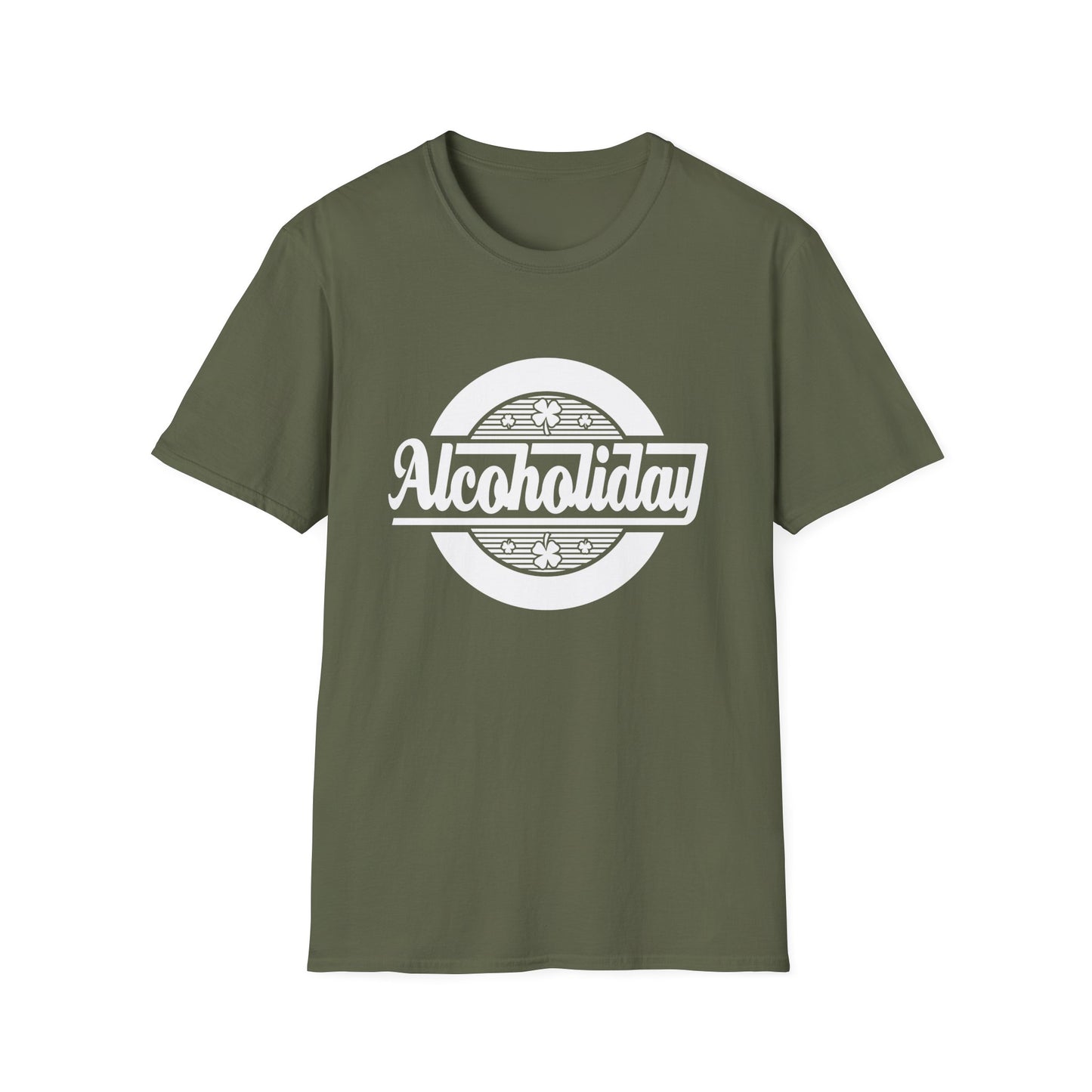 T-Shirt Alcoholiday Design Unisex Softstyle