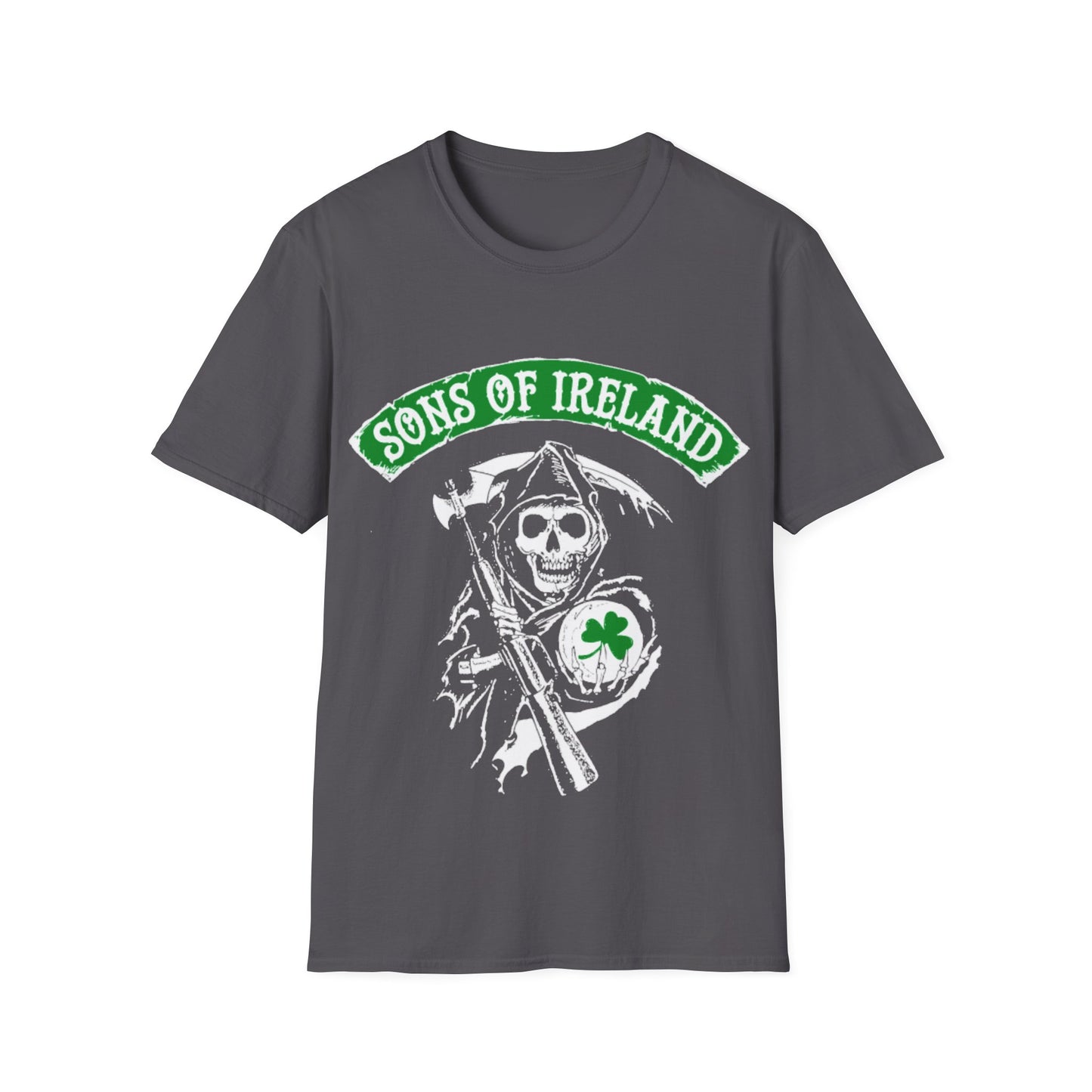 Irish Heritage Unisex Softstyle T-Shirt - Sons of Ireland Design