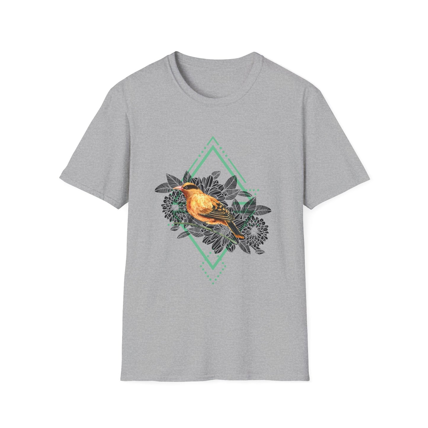 Birdwatcher T-Shirt - On The Perch Design