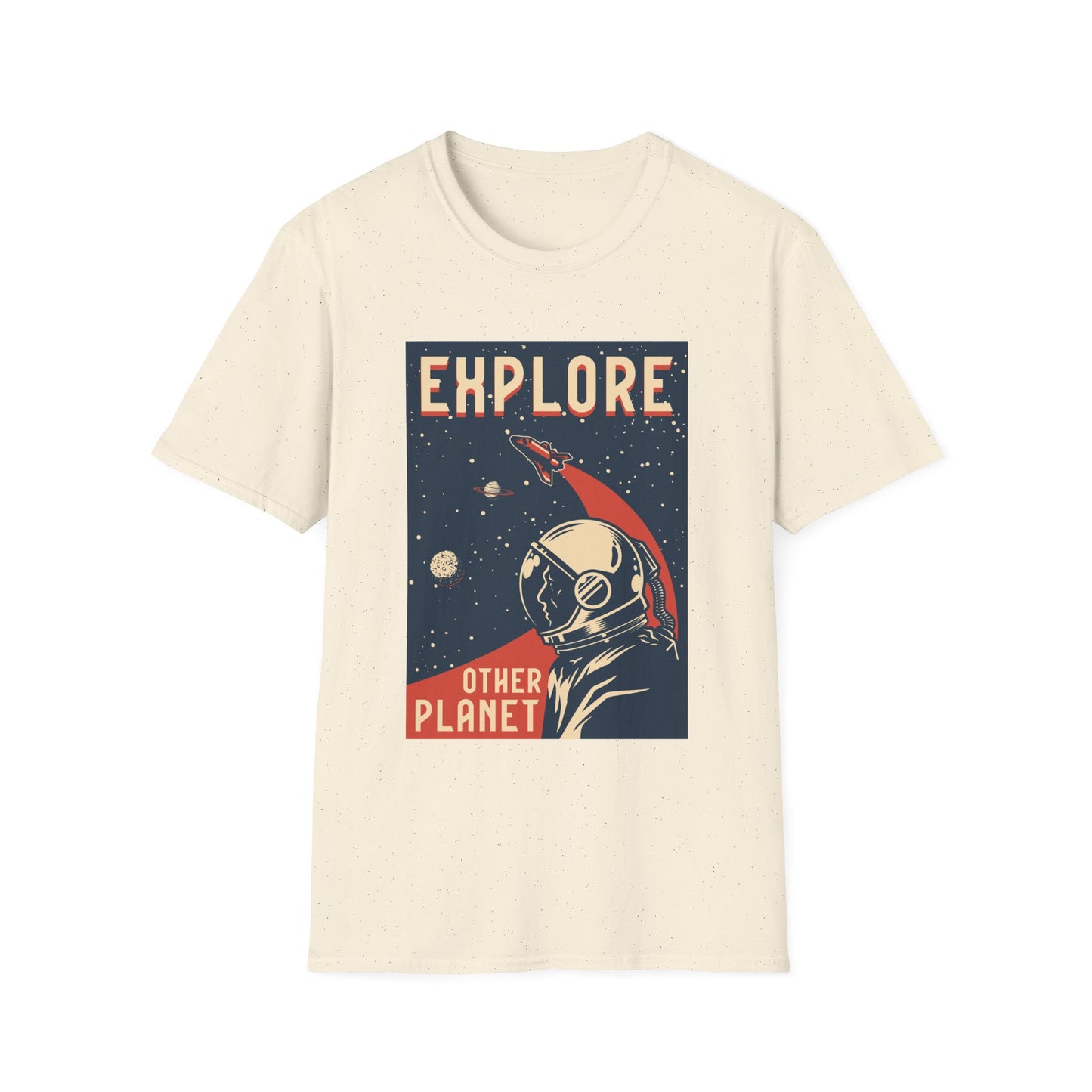 Unisex T-Shirt Explore Other Planet Sci-Fi Graphic Tee