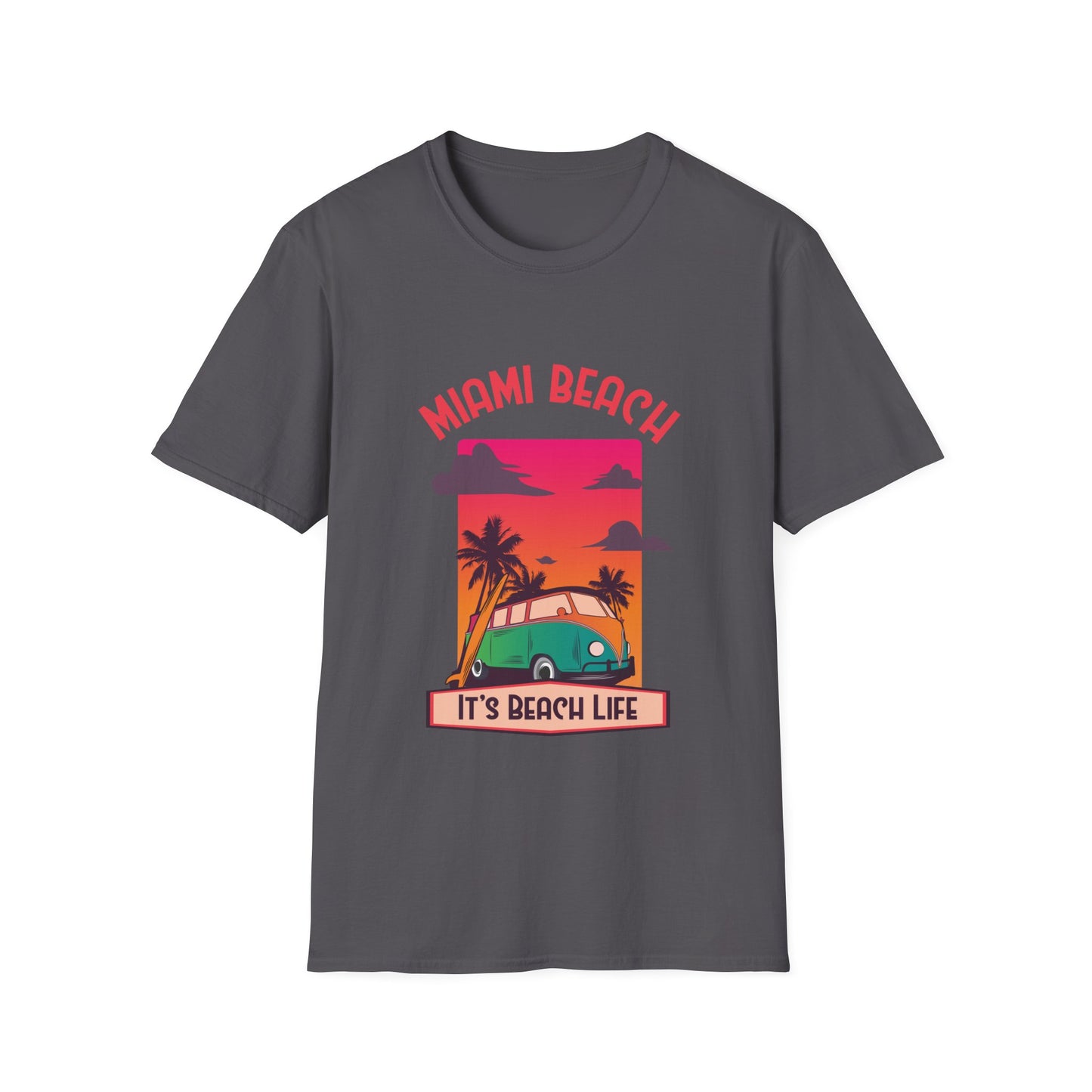 Beach Life T-Shirt - Miami Beach Design