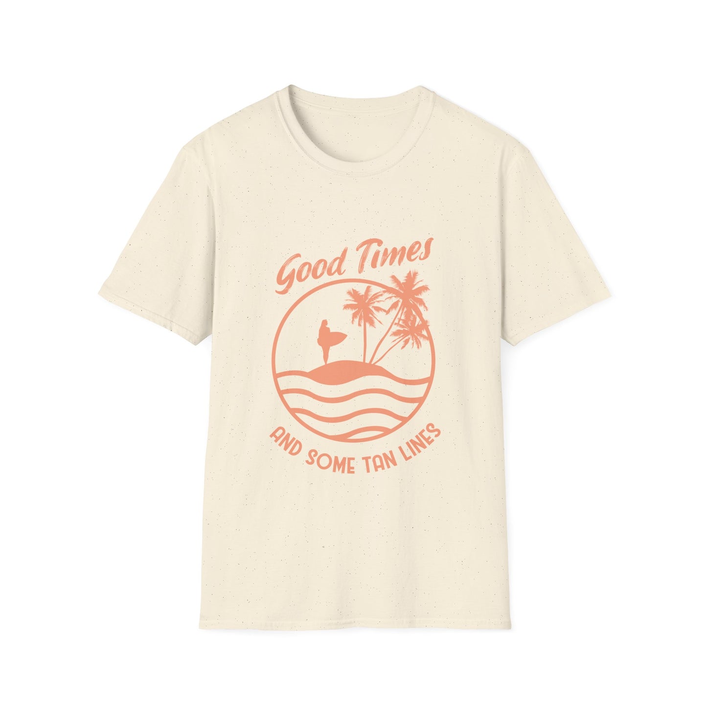 Tan Lines Unisex T-Shirt - Good Times Beach Vibes Shirt