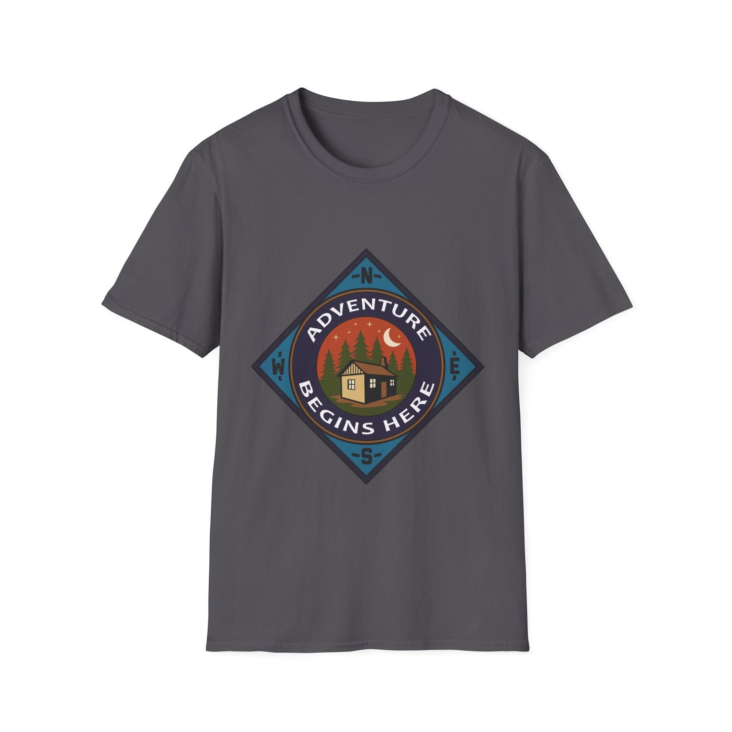 Adventure Begins Here Unisex T-Shirt