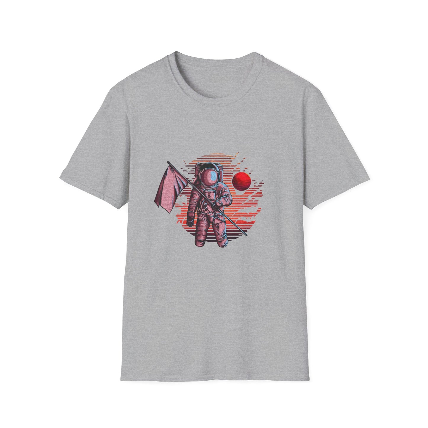 Moon Planting Flags T-Shirt