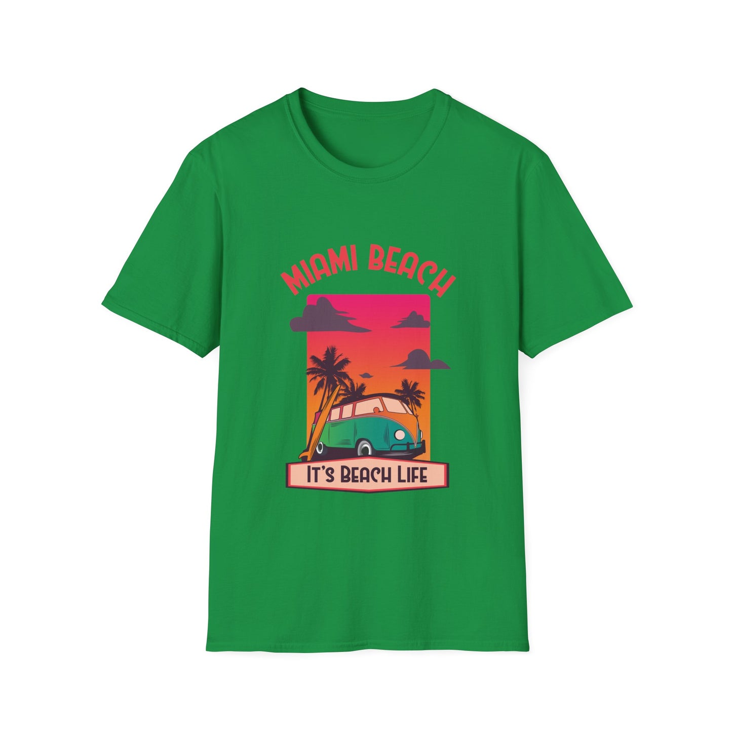 Beach Life T-Shirt - Miami Beach Design