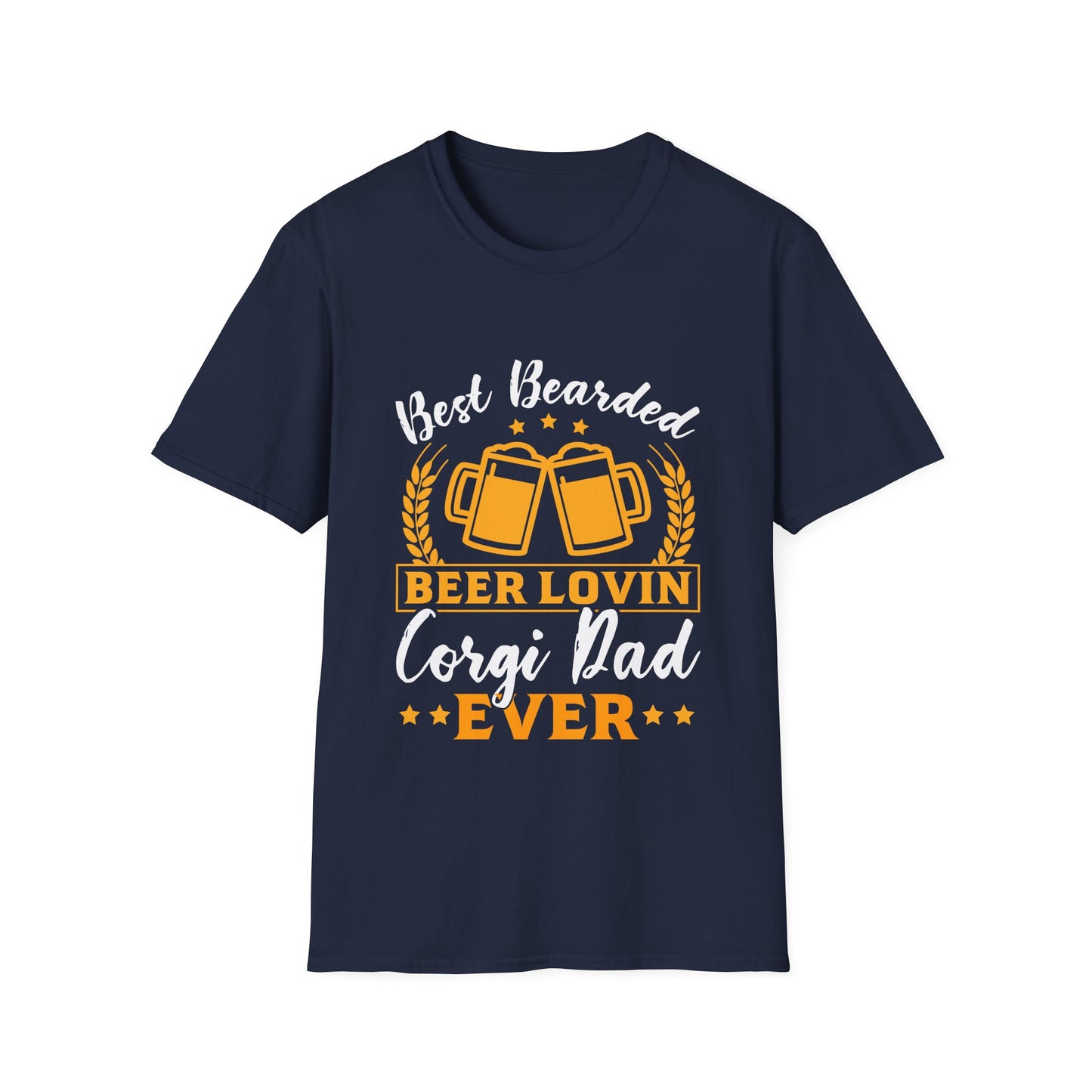 Bearded Corgi Dad T-Shirt