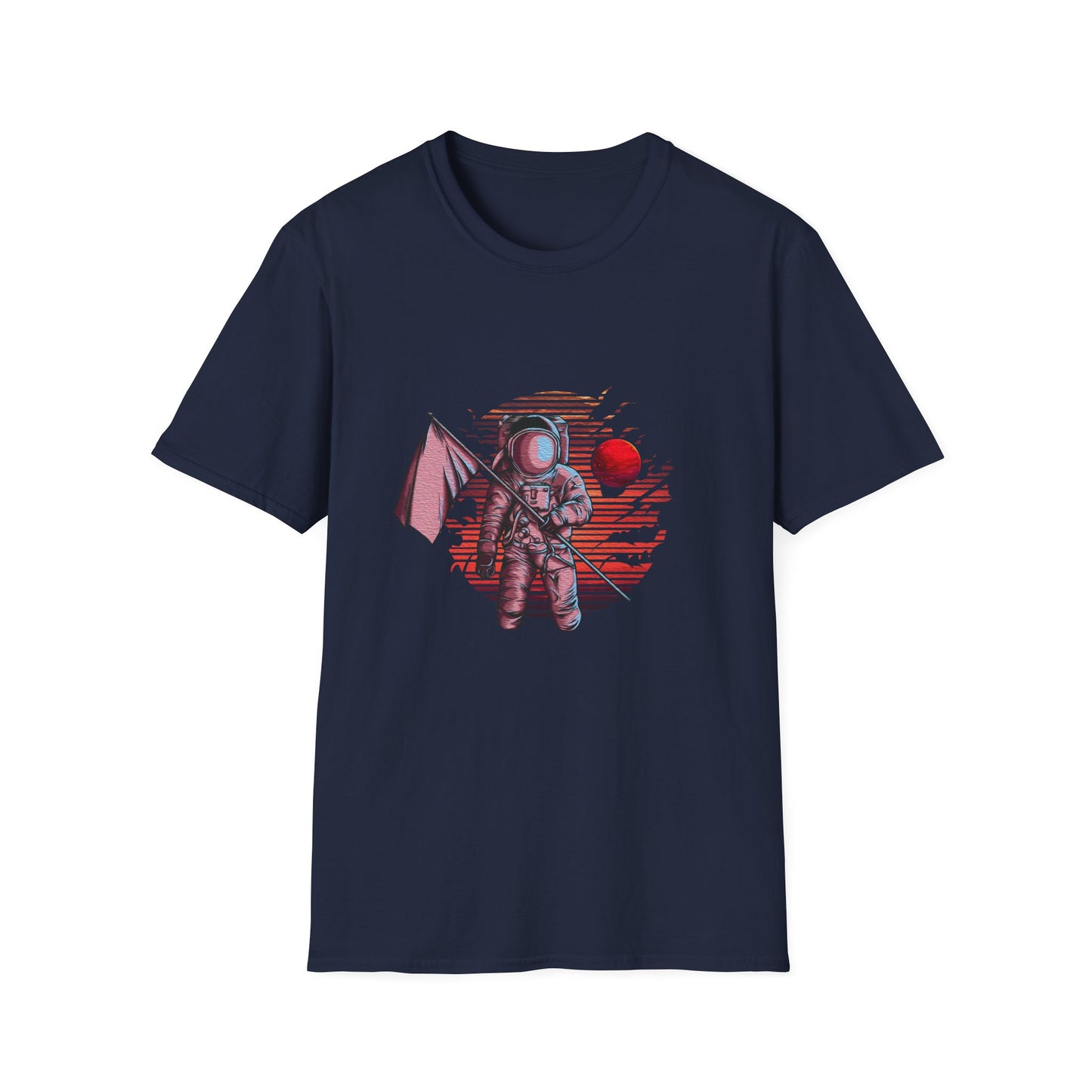 Moon Planting Flags T-Shirt
