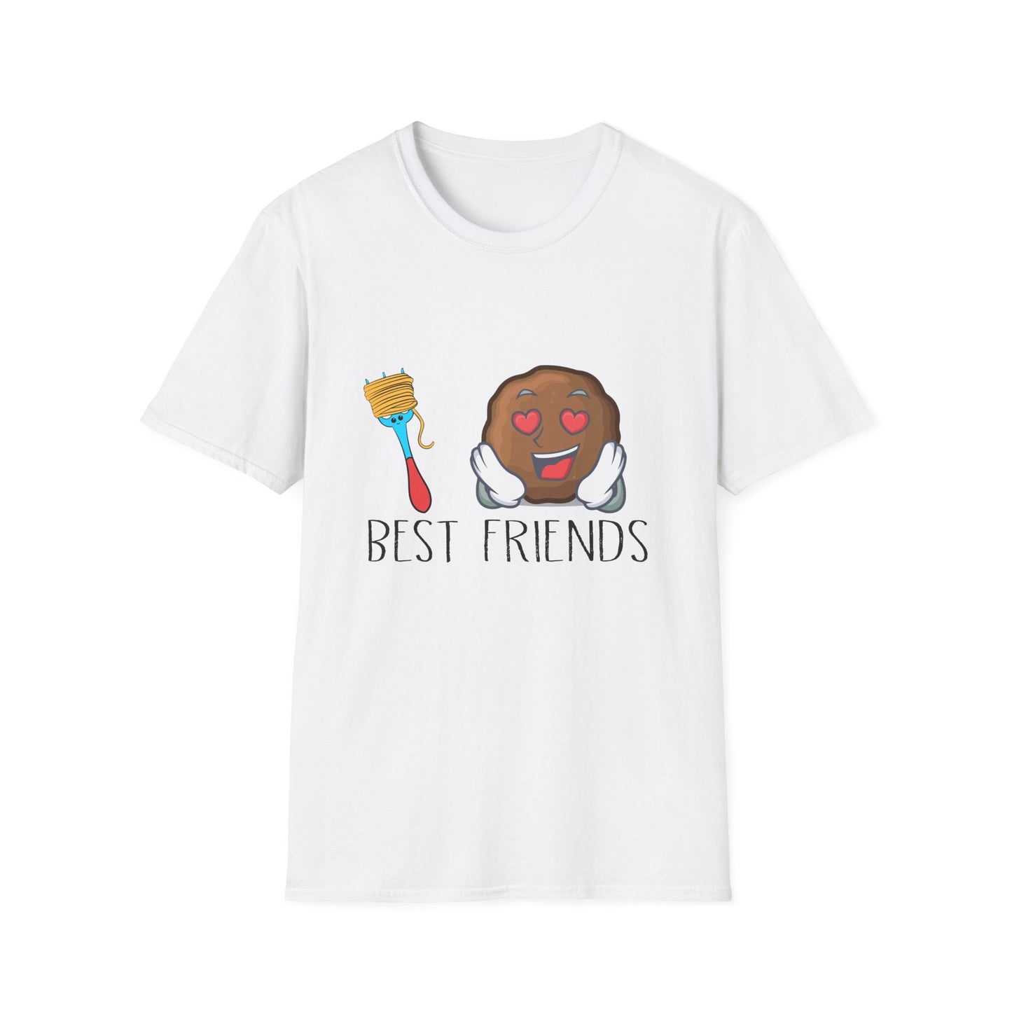 Foodie T-Shirt - Spaghetti & Meatballs Design