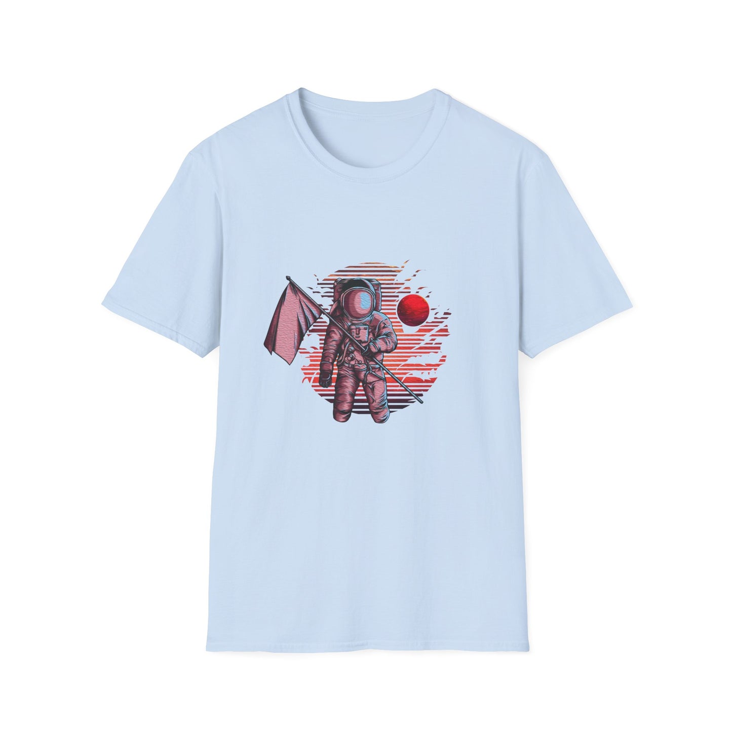 Moon Planting Flags T-Shirt