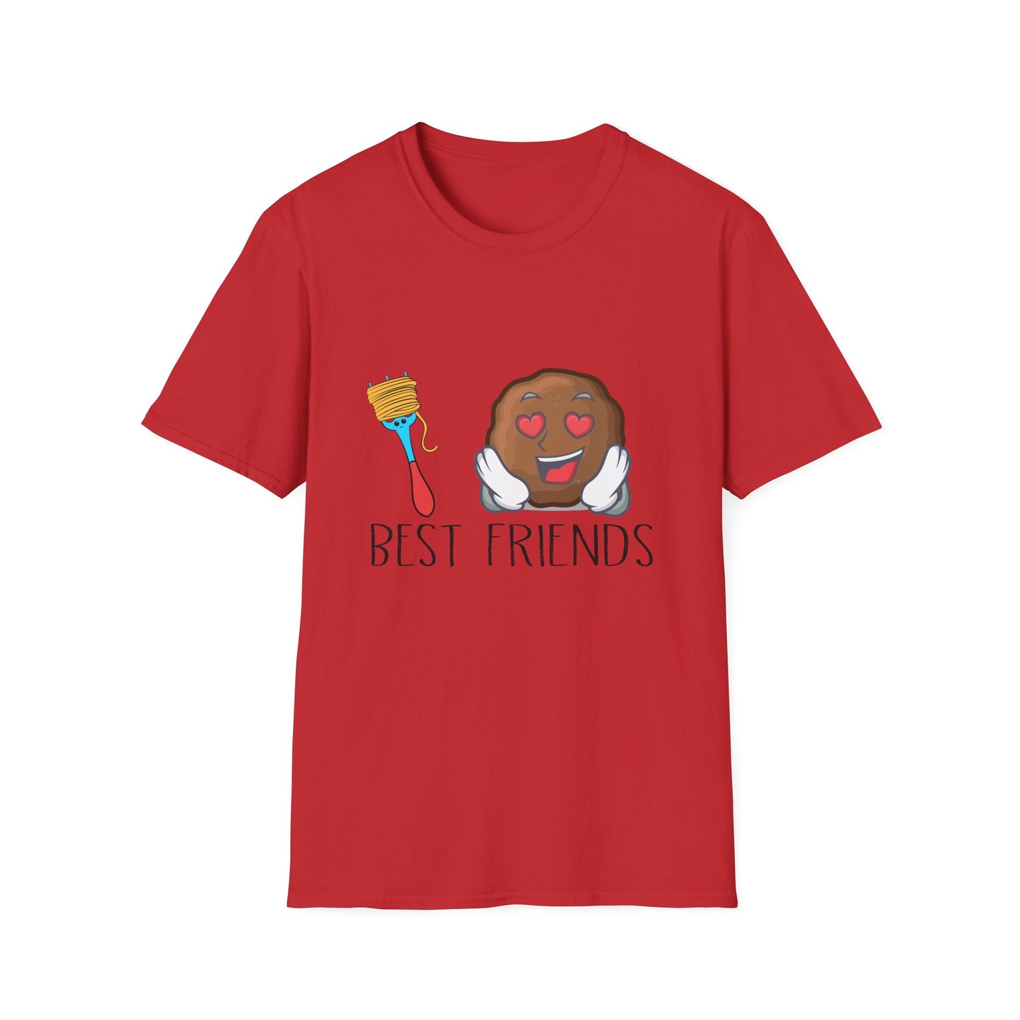Foodie T-Shirt - Spaghetti & Meatballs Design