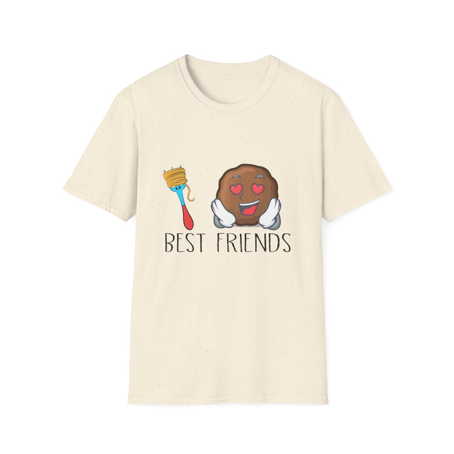 Foodie T-Shirt - Spaghetti & Meatballs Design