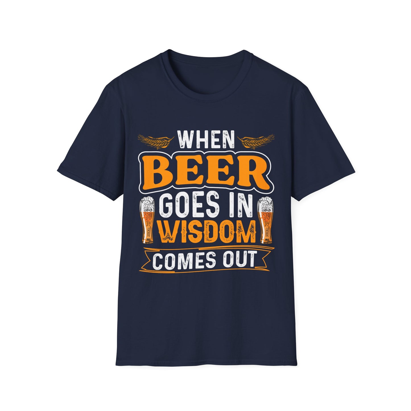 Beer Wisdom Unisex T-Shirt