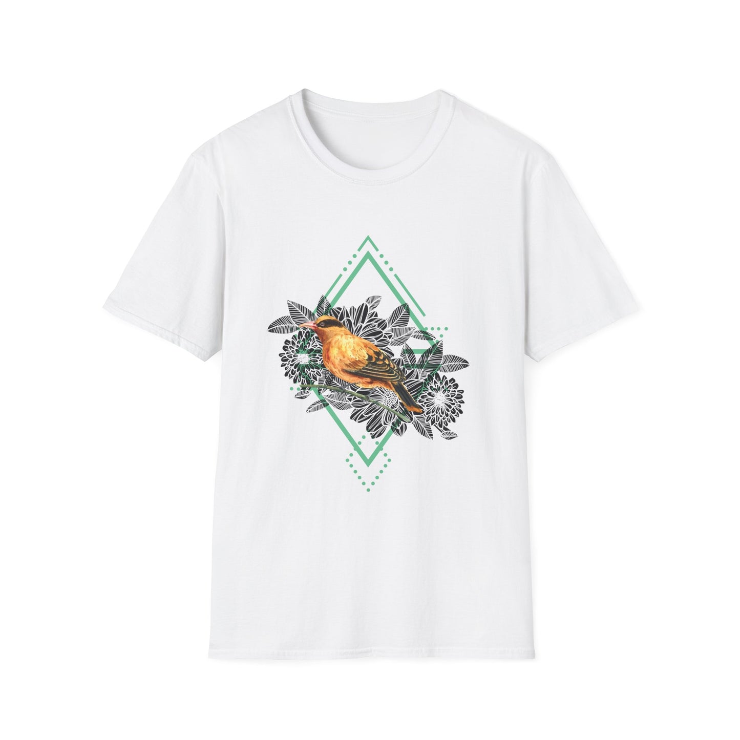 Birdwatcher T-Shirt - On The Perch Design