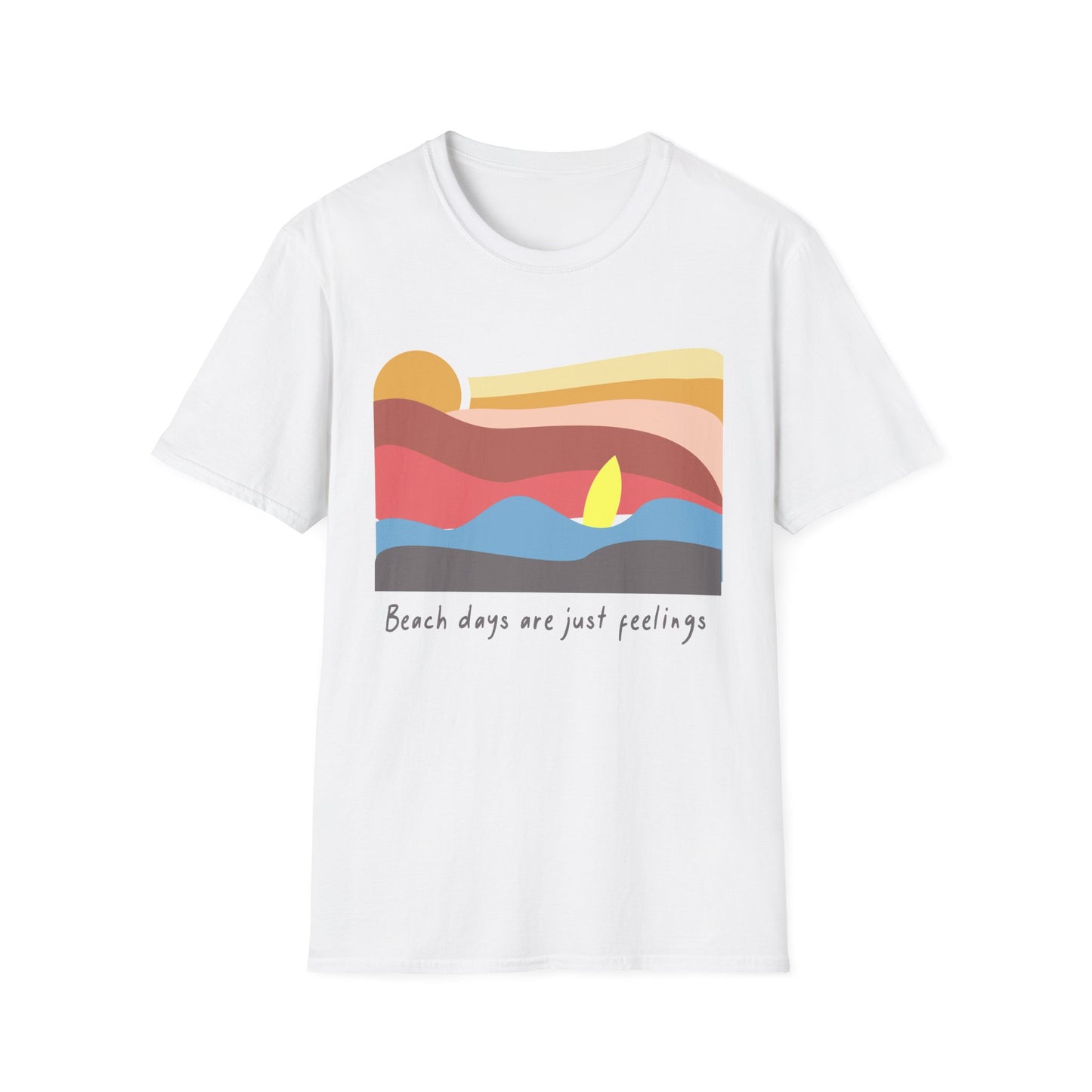 Beach Days Softstyle T-Shirt - Just Feelings