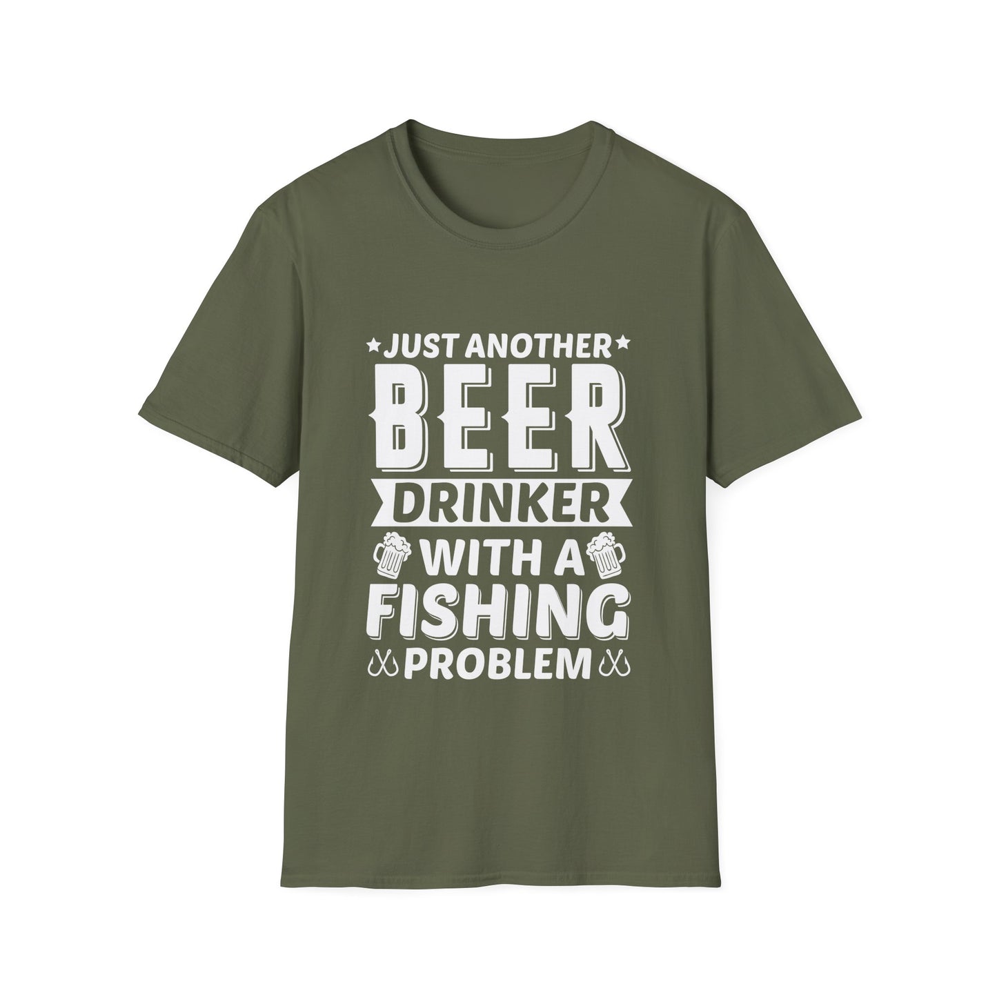 Beer Drinker T-Shirt - Just Another Beer Drinker Design