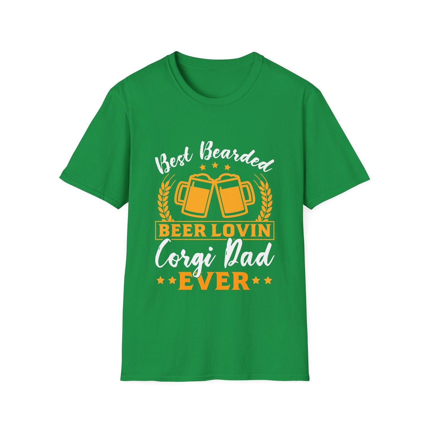 Bearded Corgi Dad T-Shirt