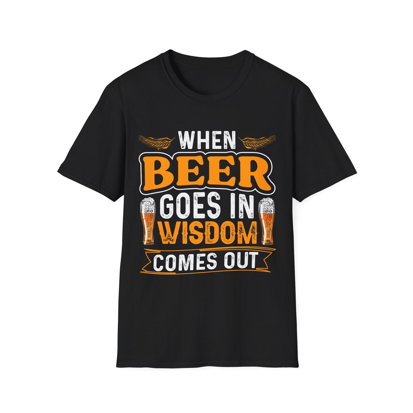 Beer Wisdom Unisex T-Shirt