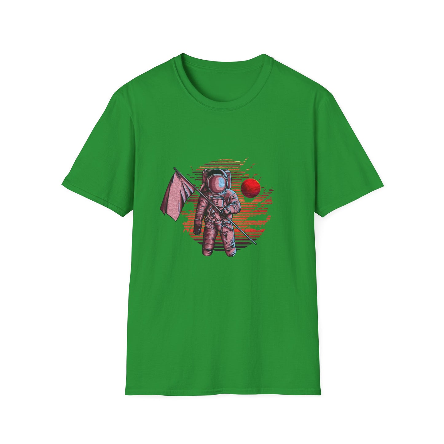 Moon Planting Flags T-Shirt