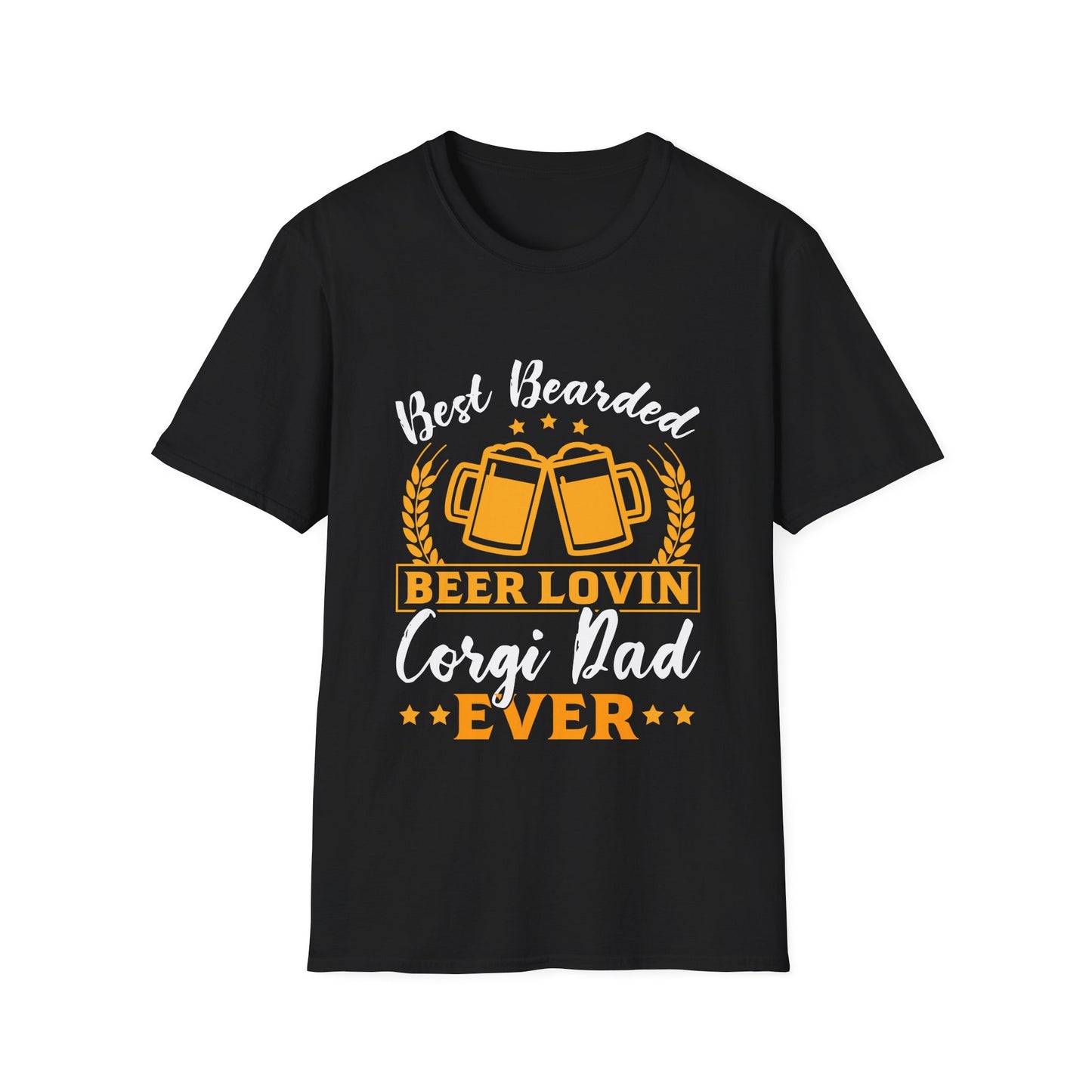 Bearded Corgi Dad T-Shirt