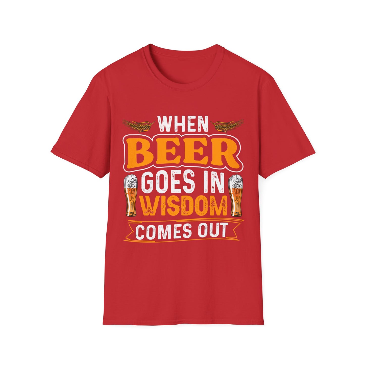 Beer Wisdom Unisex T-Shirt