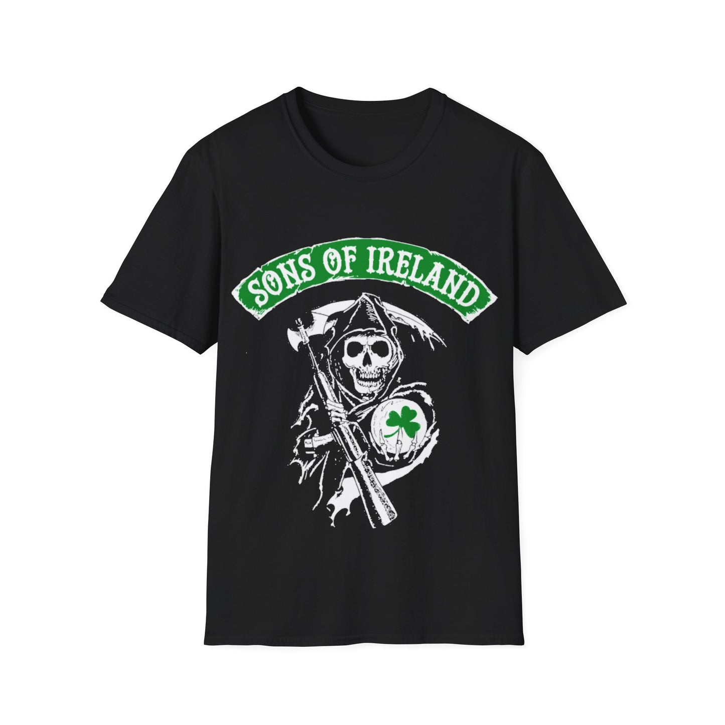 Irish Heritage Unisex Softstyle T-Shirt - Sons of Ireland Design