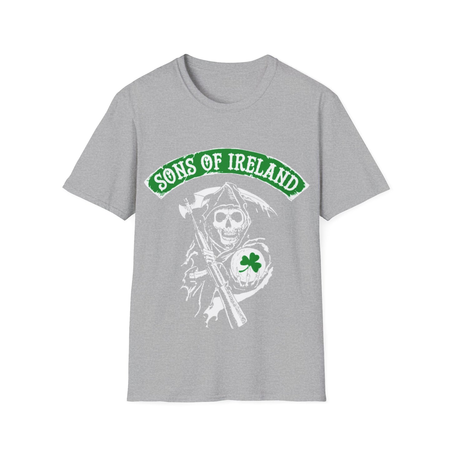 Irish Heritage Unisex Softstyle T-Shirt - Sons of Ireland Design