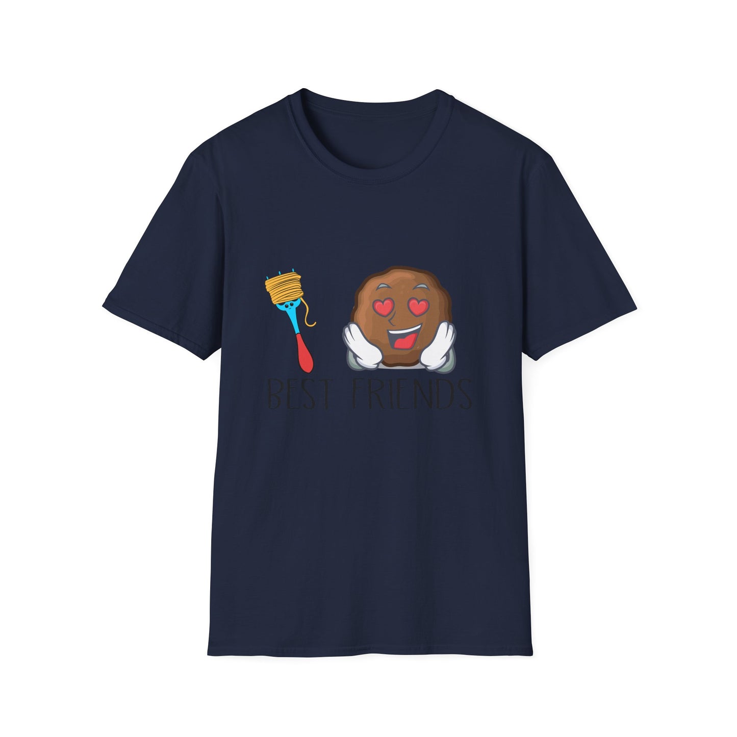 Foodie T-Shirt - Spaghetti & Meatballs Design