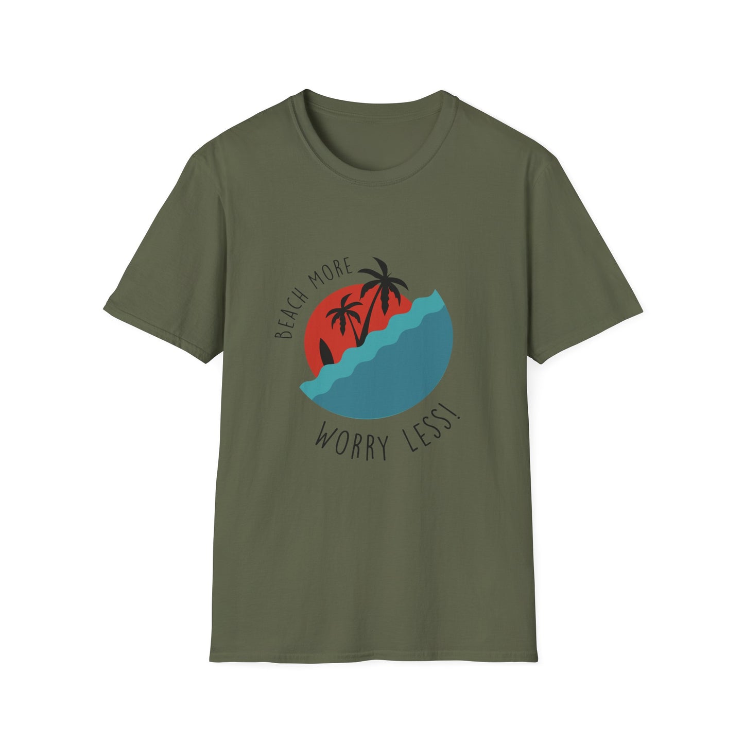 Beach More Worry Less T-Shirt