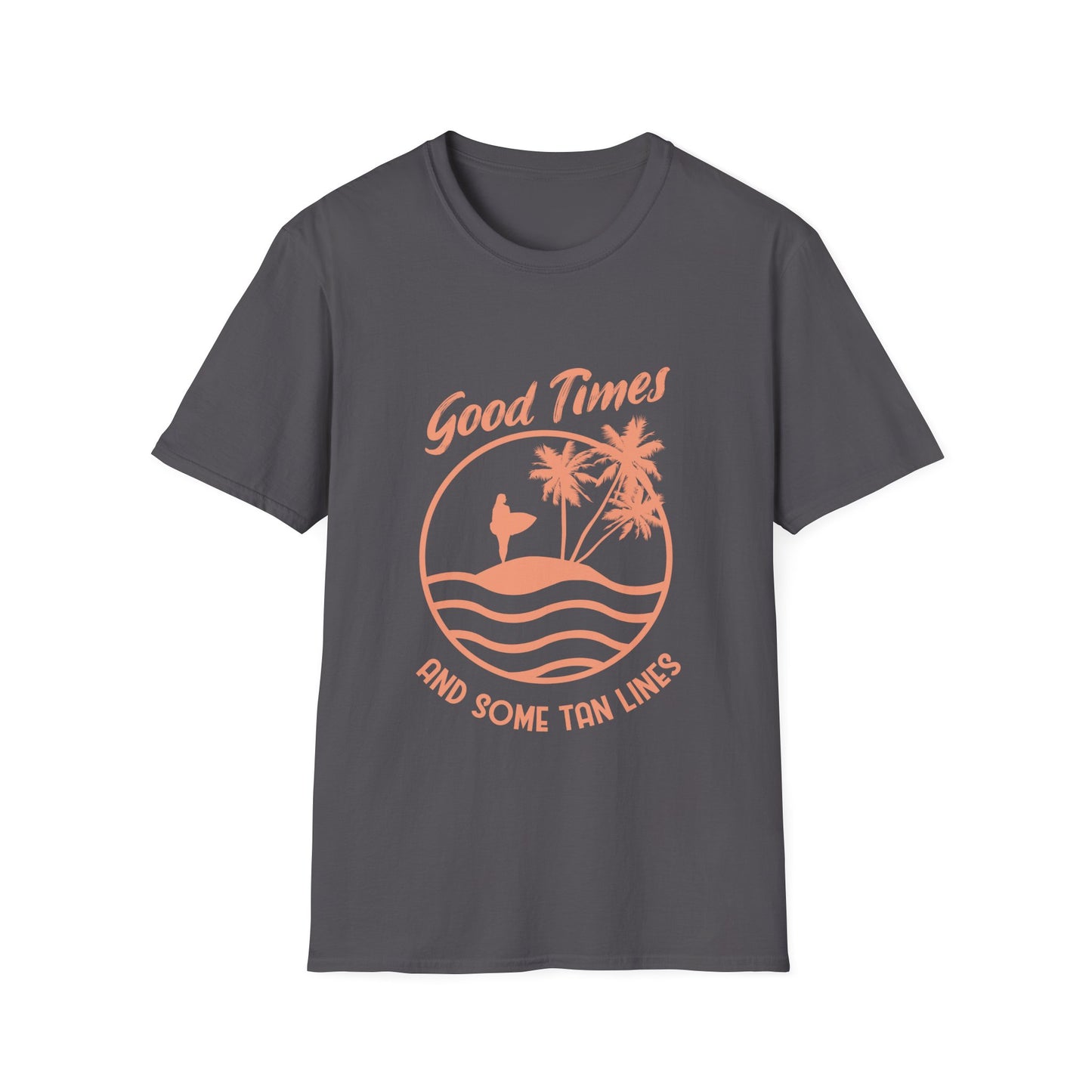 Tan Lines Unisex T-Shirt - Good Times Beach Vibes Shirt