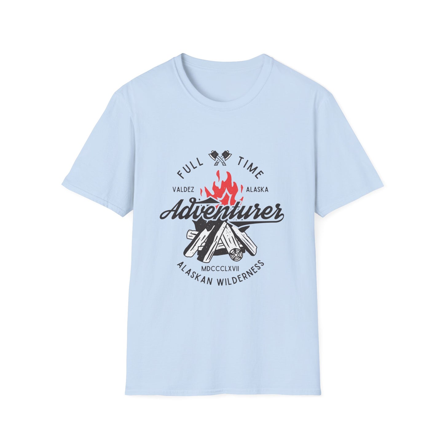 Adventure T-Shirt - Fulltime Adventurer Design