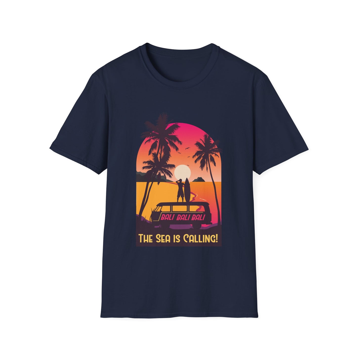 T-Shirt Bali the Sea is Calling Unisex Softstyle