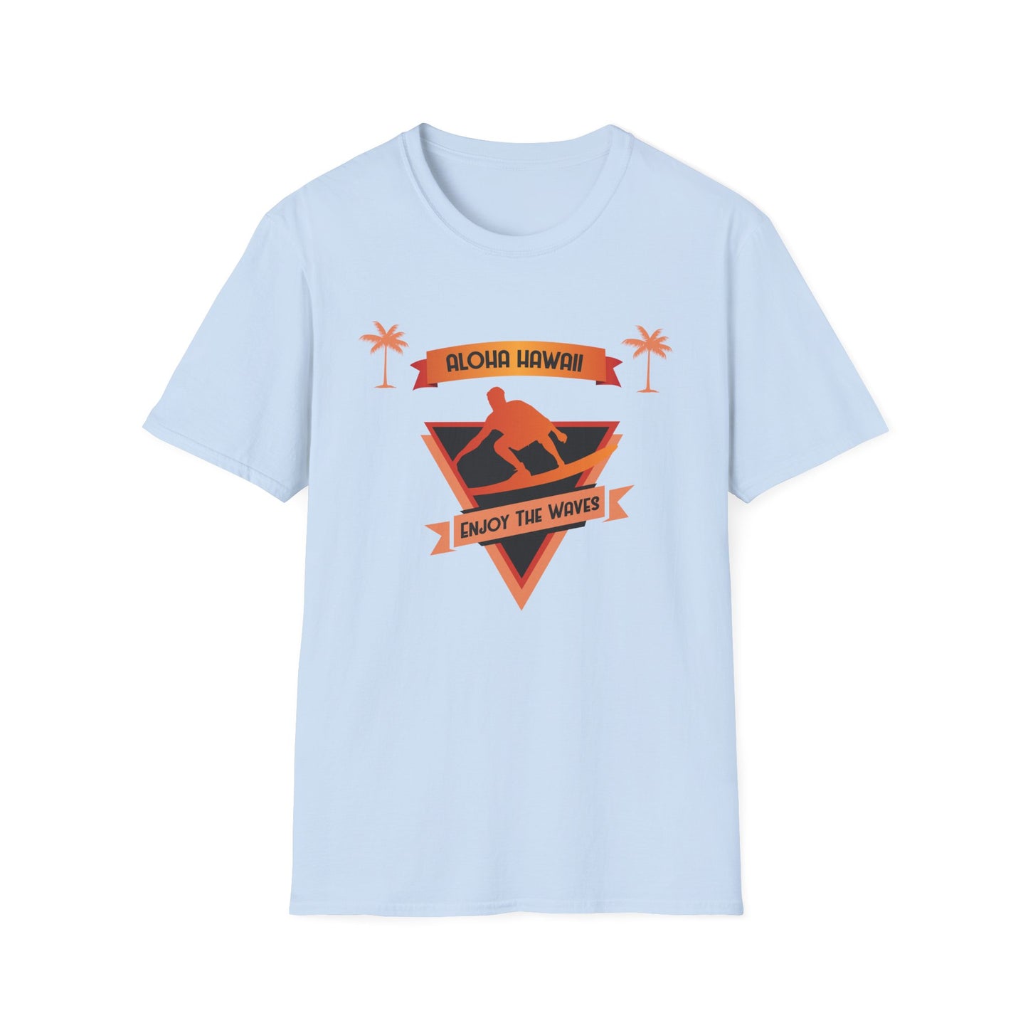 Aloha Hawaii T-Shirt - Enjoy the Waves