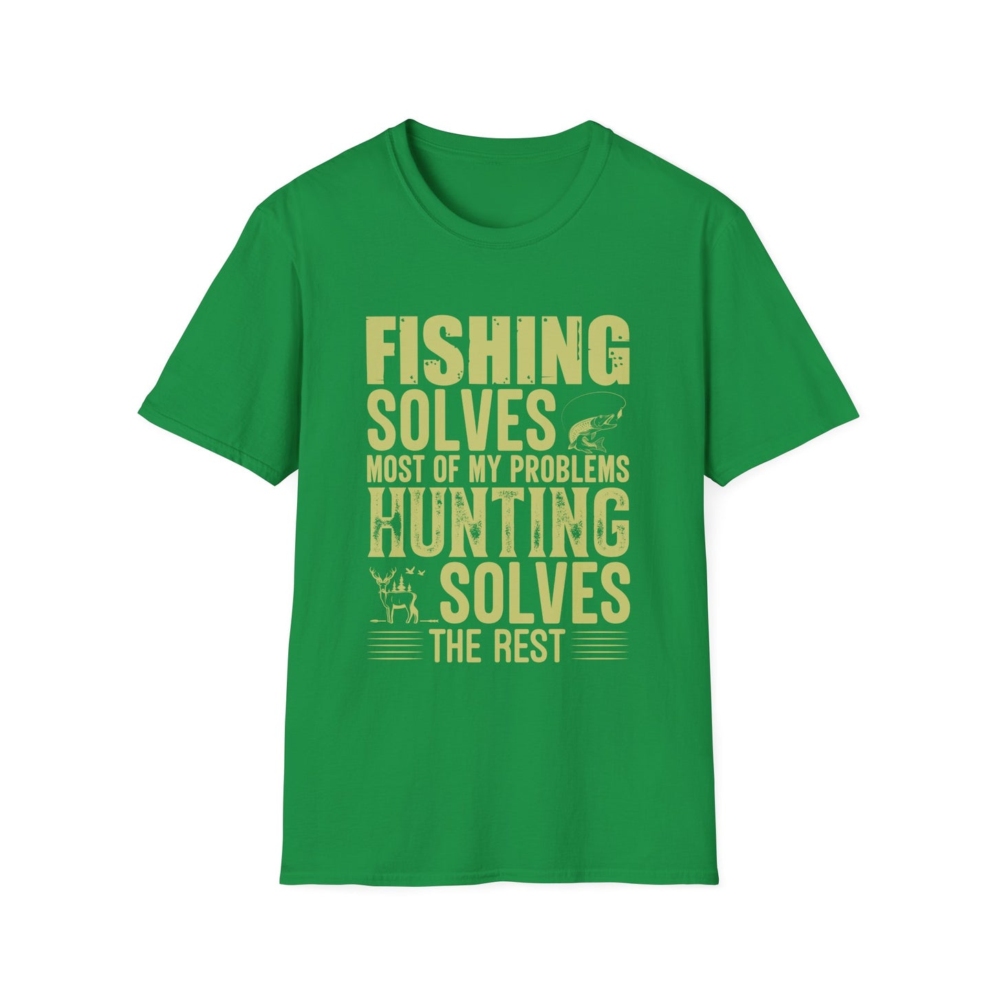 Fishing Solves Unisex T-Shirt
