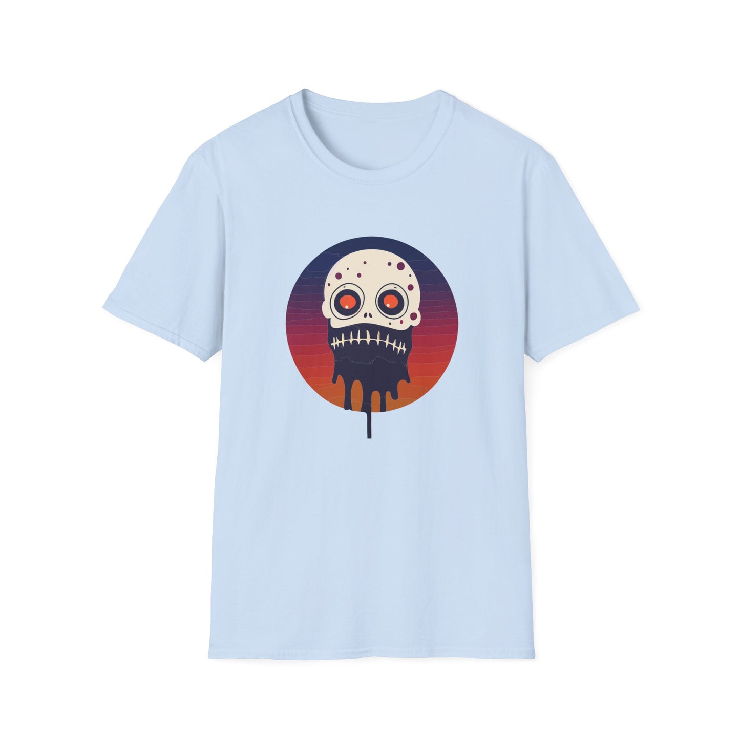 Zombie T-Shirt - Zipped Zombie Design