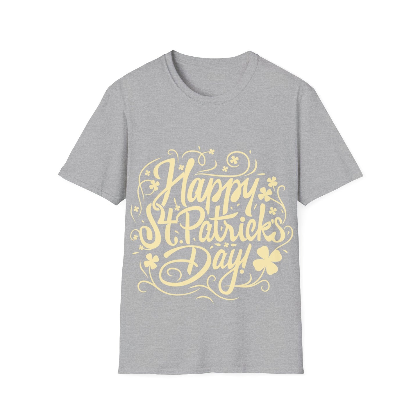 St Patricks Day T-Shirt - Happy and Festive Unisex Softstyle
