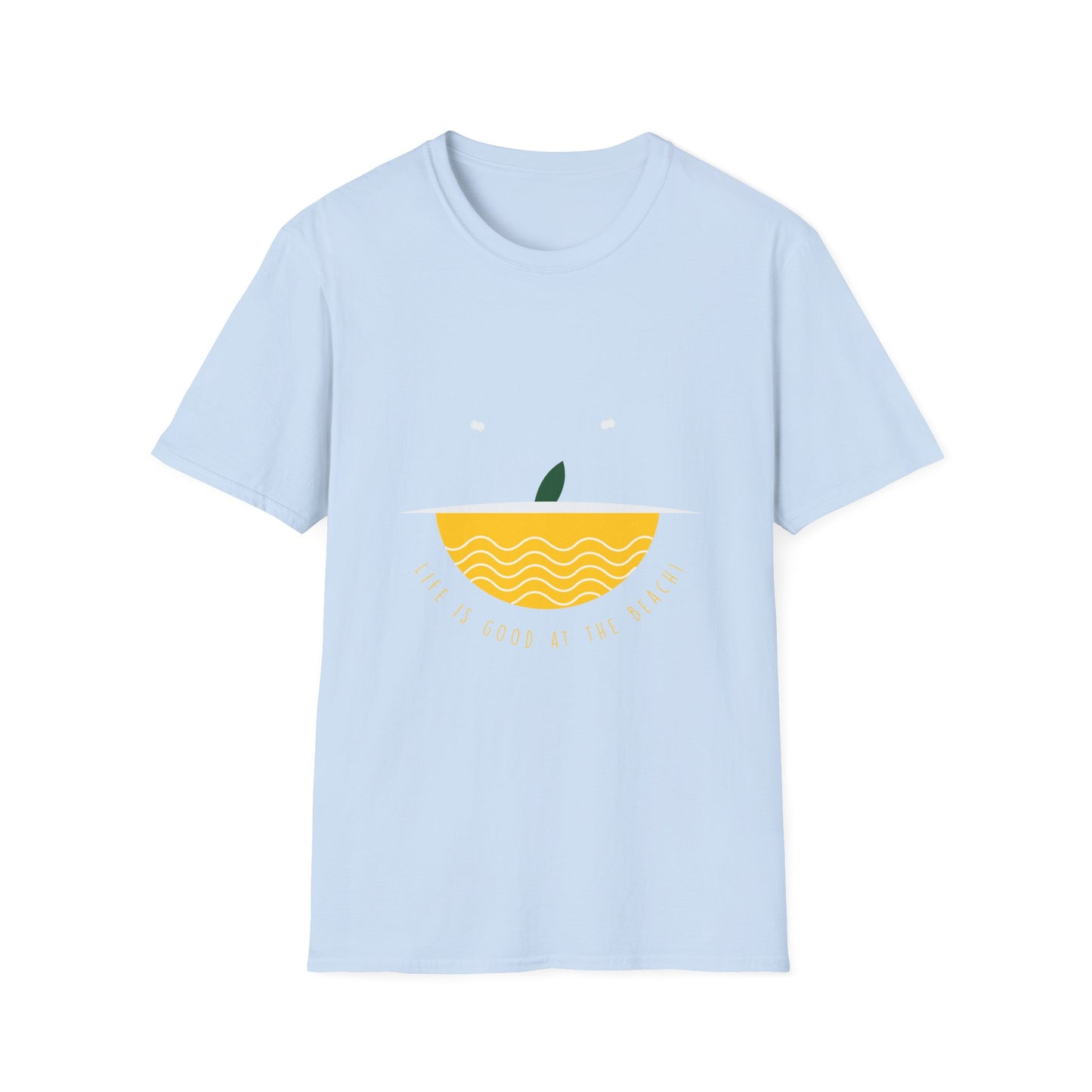 Beach Life Unisex T-Shirt - Life is Good Design