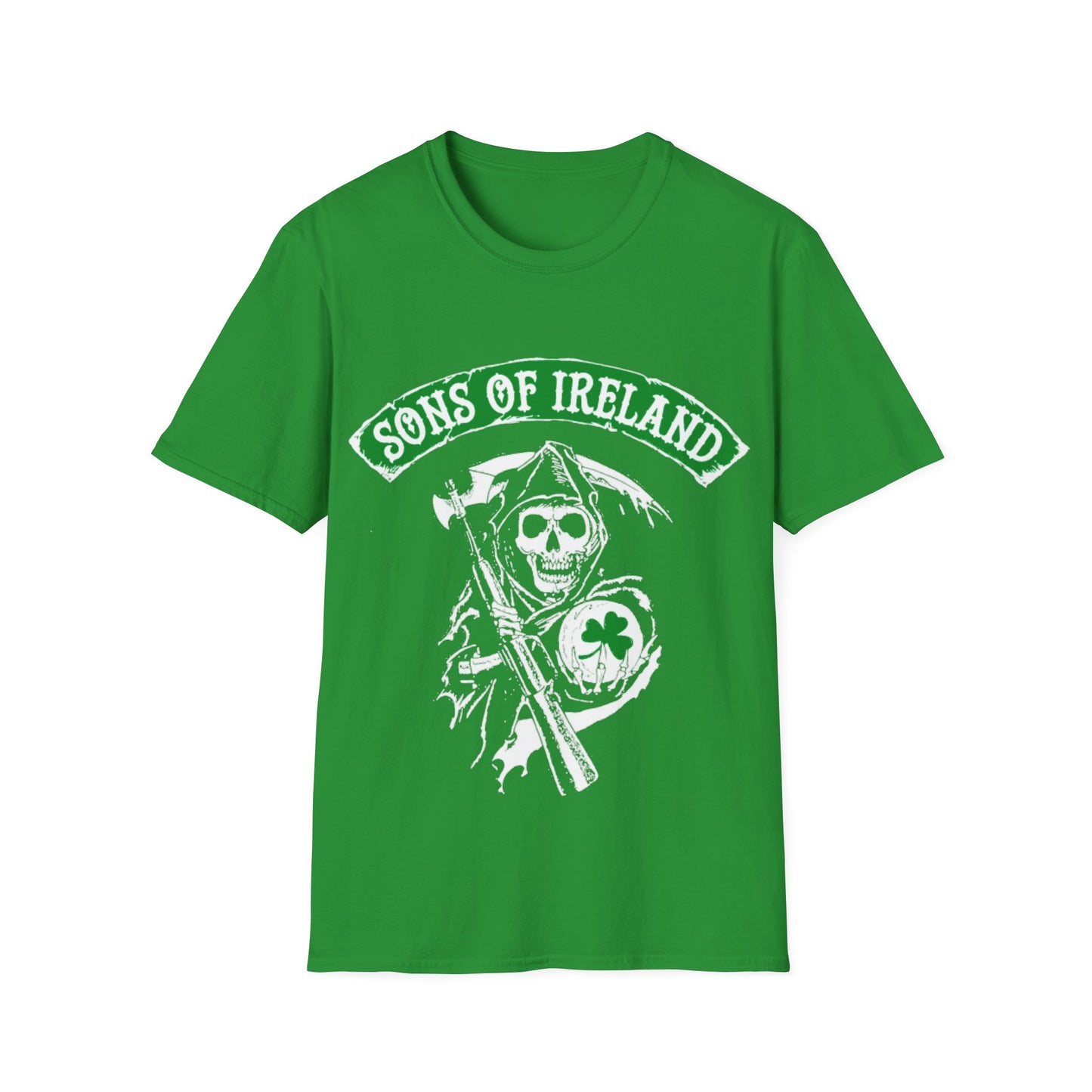 Irish Heritage Unisex Softstyle T-Shirt - Sons of Ireland Design